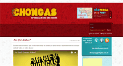 Desktop Screenshot of chongas.com.br